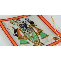 Miniature painting ~ Srinath ji ~ { 1 }